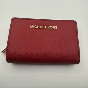 Michael Kors Red Wallet